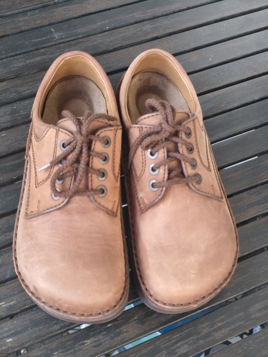 Birkenstock, нови обувки естествена кожа, номер 38