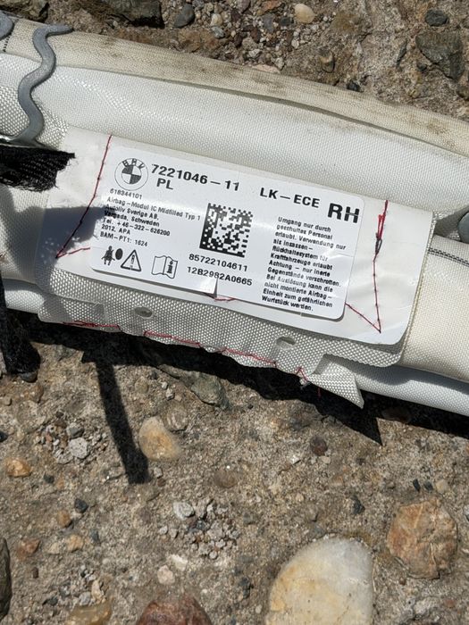Завеси еърбег бмв ф30/31 (airbag zavesi bmw f30/31