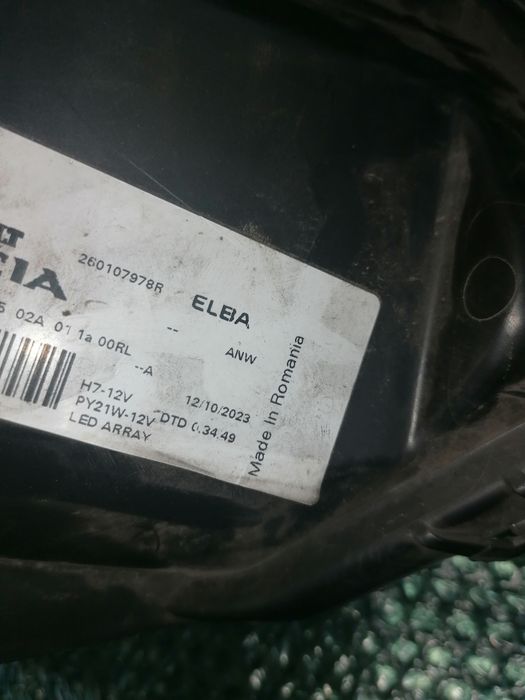 Faruri Dacia Logan 3, Sandero, Jogger