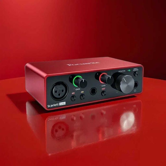 Focusrite Scarlett Solo 3 / Студийная звуковая карта