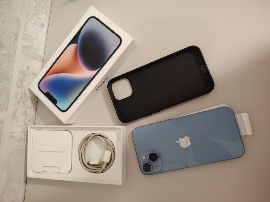 IPhone 14 256GB Display Original Albastru La cutie