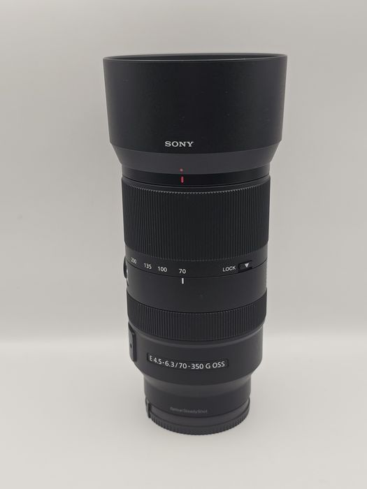 Obiectiv Sony E 70-350mm f/4.5-6.3 G OSS (Model SEL70350G) – Montură Sony E!!