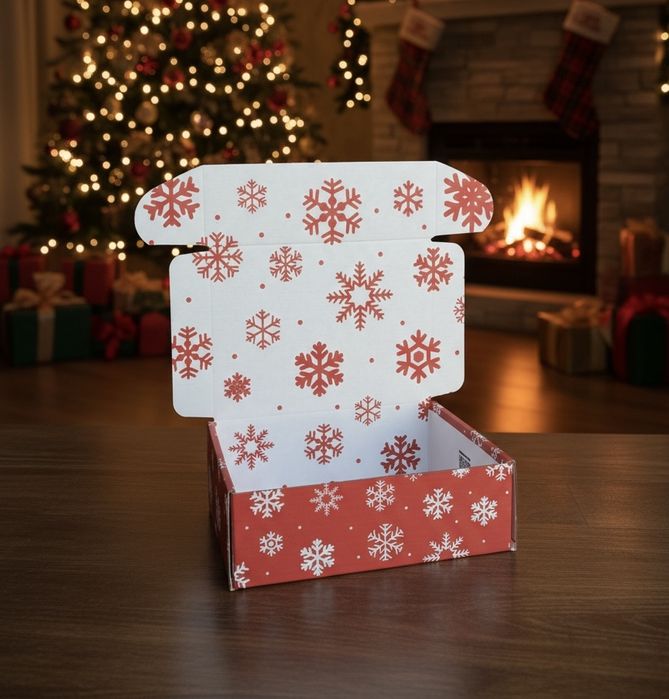 Очень красивые новогодние коробки с доставкой по Казахстану