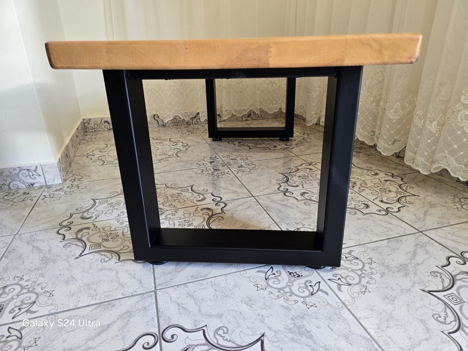 Masa cafea lemn  model rustic