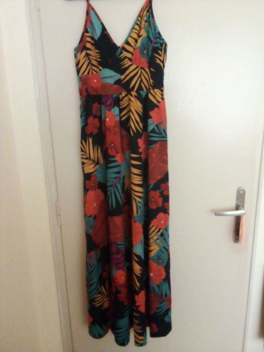 Дълга лятна рокля/размер М (38)