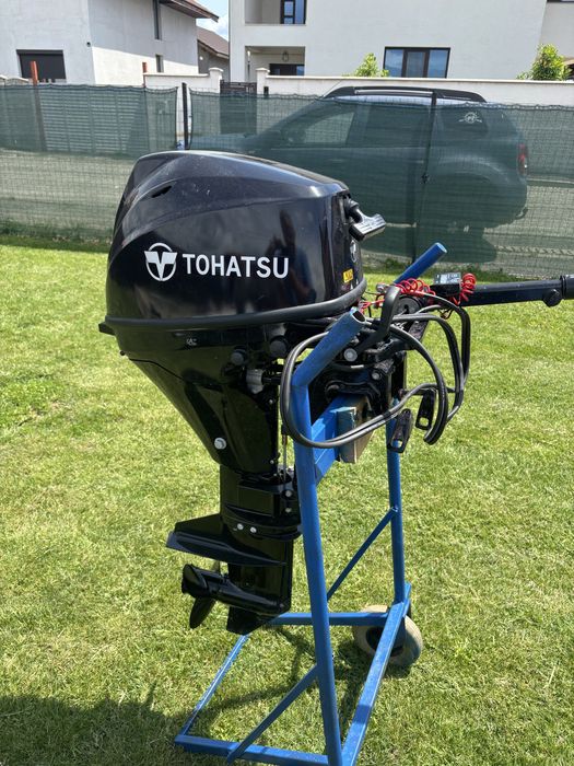 Barca Kolibri 360 D cu motor Tohatsu 9.8 cp si sonar