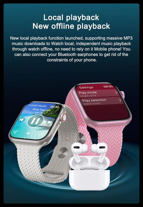 Промо! Смарт часовник V9+ Pro Max