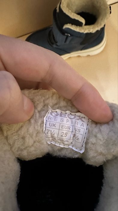 Детски ботуши Geox размер 25