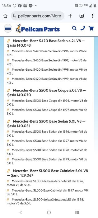 Debitmetru aer  Mercedes-Benz -000.094.07.48 l-Bosch 0-280-217-807