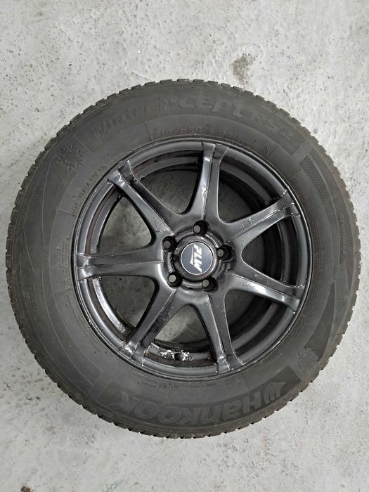 Vand 4 jante aliaj + anvelope de iarnă R16 SH