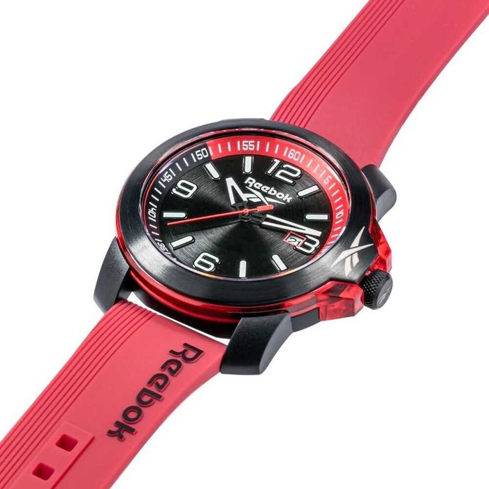 Ceas barbatesc REEBOK, Triple 3,Silicon,Analog,rosu, RV-TR3-G3-PBIR-BR