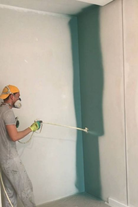 Безвоздушная покраска