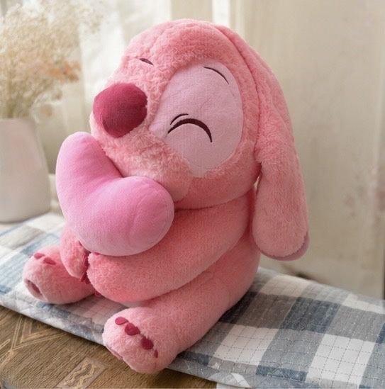 Мягкая игрушка Stitch с сердцем