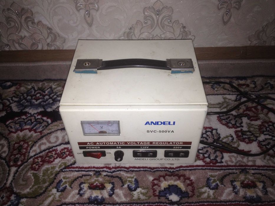 Стабилизатор напряжения Andeli 500 ватт