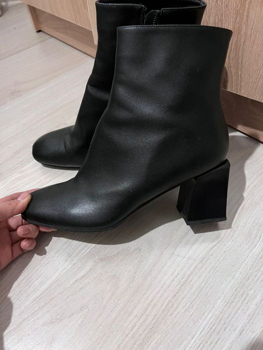 Ботильоны натуральная кожа ботинки