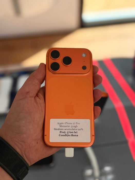 Apple Iphone 17 pro - cosmic orange - 512 gb  -