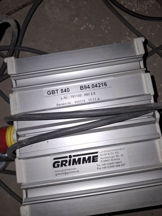 Пульт управления оператора Grimme GBT 840,