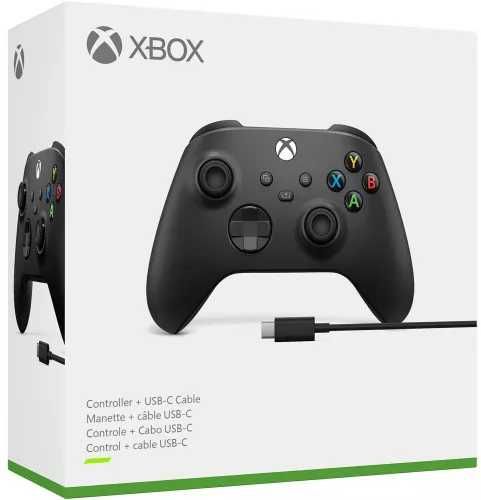 Controller Wireless Microsoft Xbox Series X Carbon Black cablu Sigilat