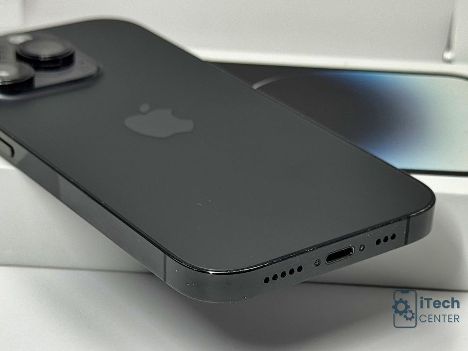 iPhone 14 Pro, 256GB, Black, 100% батерия, КАТО НОВ, 1г. ГАРАНЦИЯ!