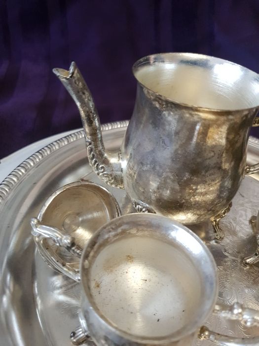 Сервиз за Кафе или Чай Антика Посребрен