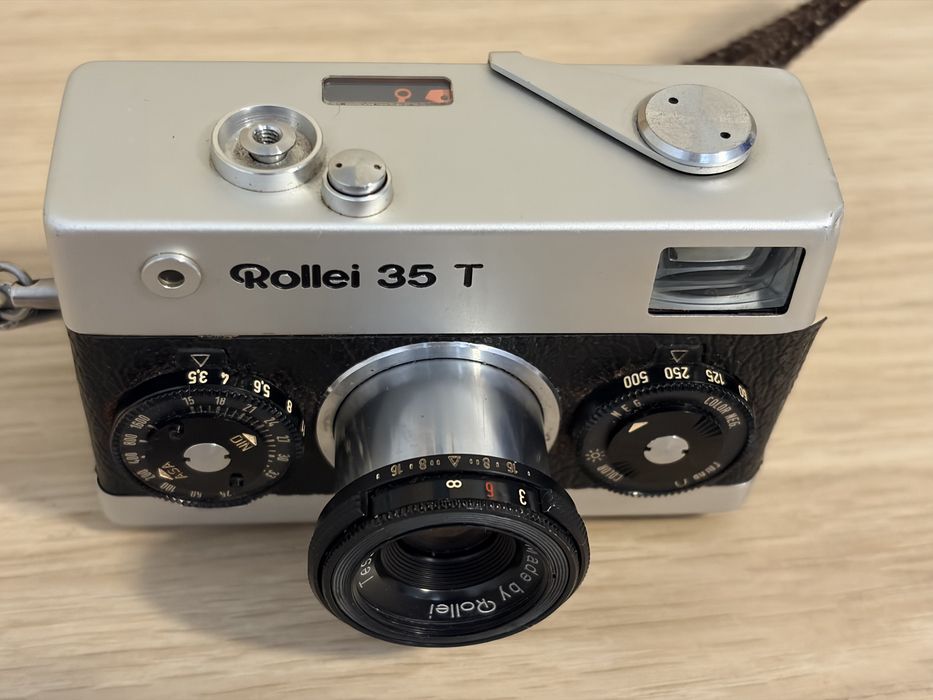 Rollei 35T aparat foto pe film legendar
