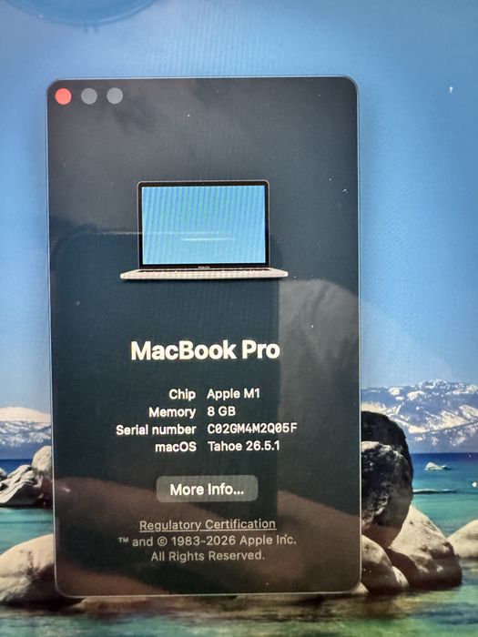 MacBook Pro 13’ M1 512GB
