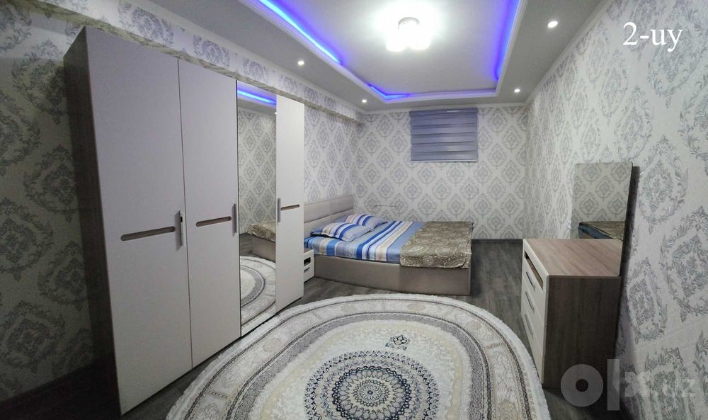 Посуточная квартира. Kunlik kvartira. 24-kvartal, Vatan, ZAGS bilan