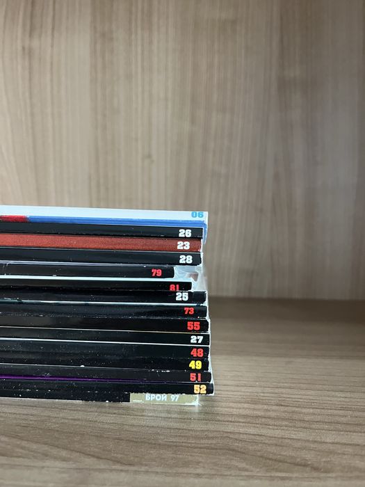 Списания Playboy, Maxim, Penthouse, Rolling Stone