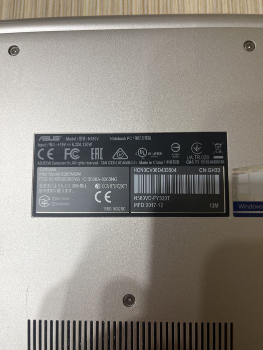 ASUS VivoBook Pro 15 N580VD