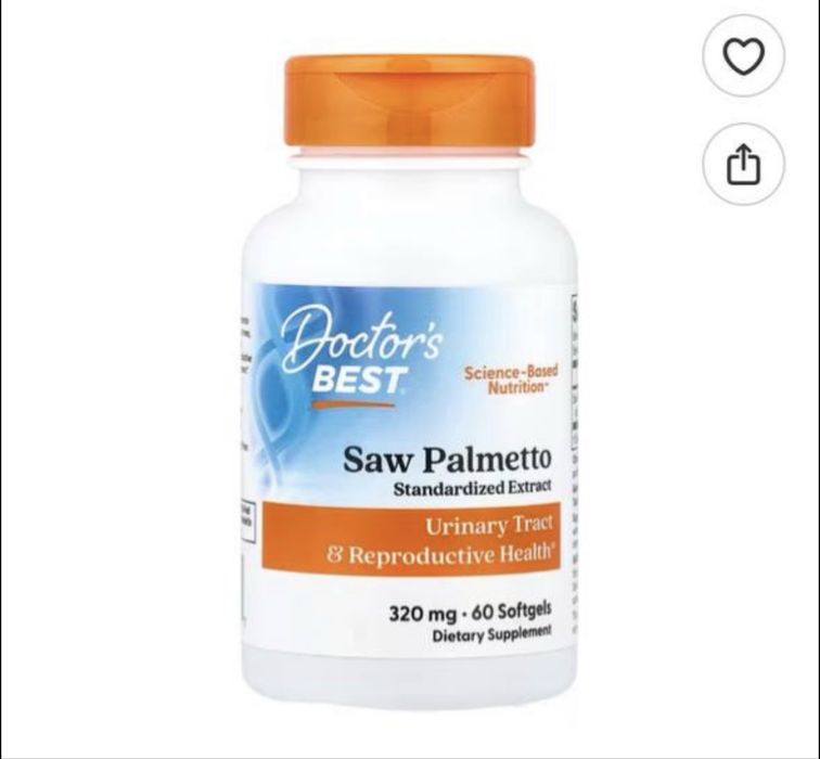 Doctor’s Best Saw Palmetto Extract 320 мг