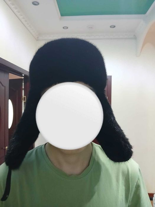 Продам норковаю шапку ушанка