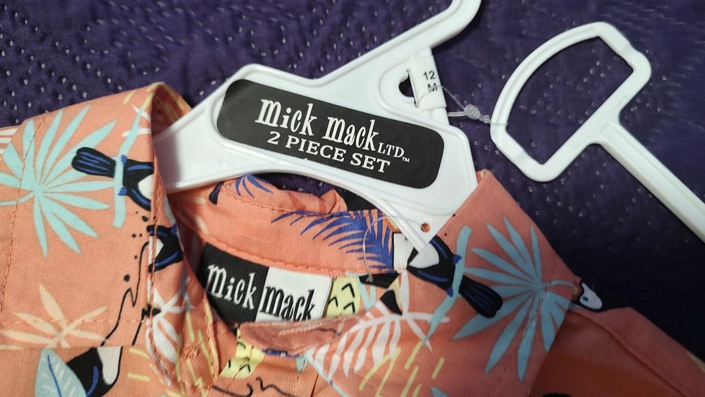 Детска риза с къси дънки