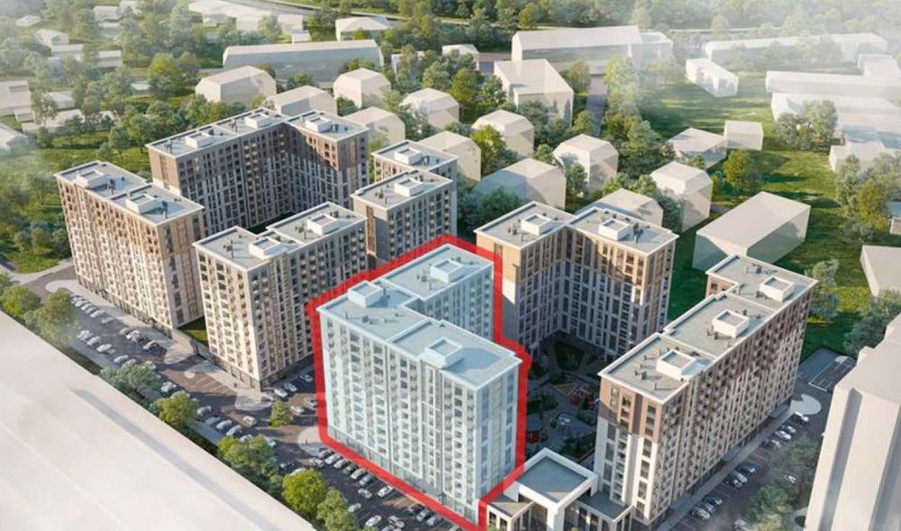 Сданная квартира в новостройке/ипотека от 15%!  (SJ)