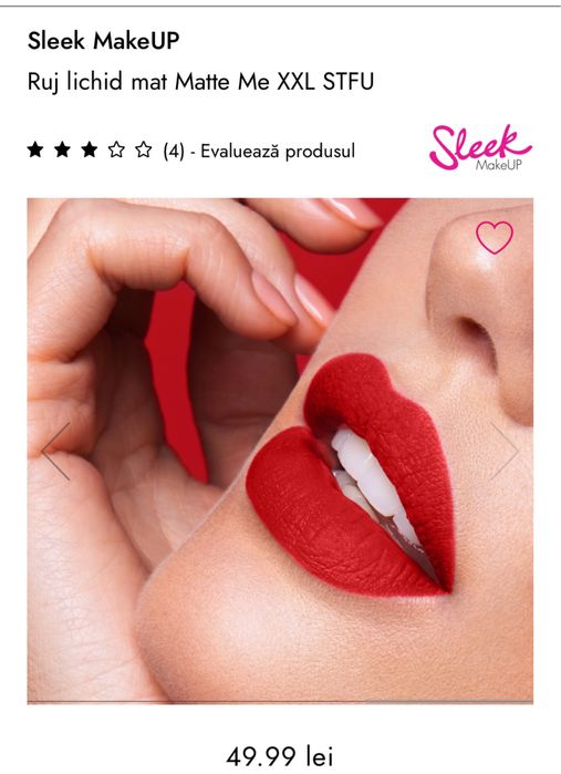 5 Rujuri si 1 fard - Cupio Sleek Revlon Peggy Sage doar testate