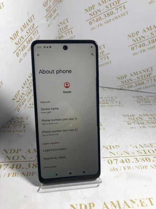 NDP Amanet Calea Mosilor 298 MOTO G04 (44932)