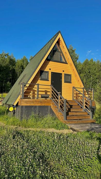 Vand casute tip A 6 x 6m din lemn