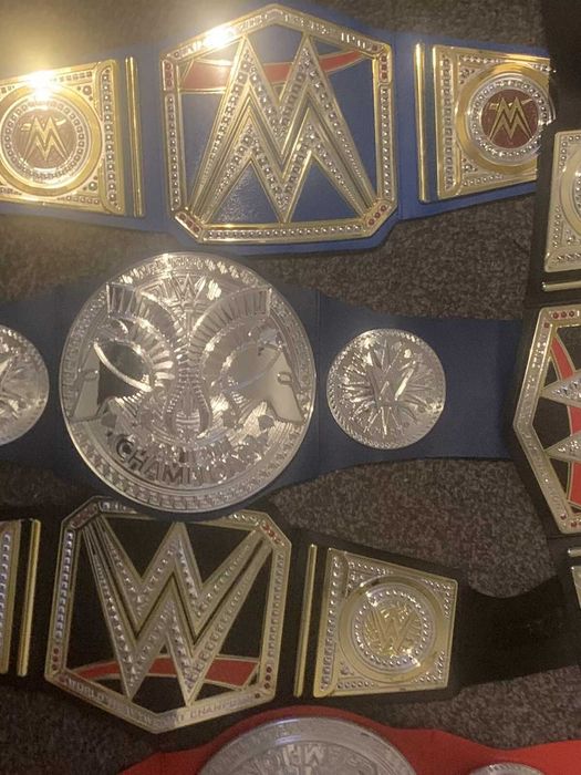 WWE Mattel championship belt шампионски колан 2010 John Cena Spinner Undisputed колани пояс  за юноши