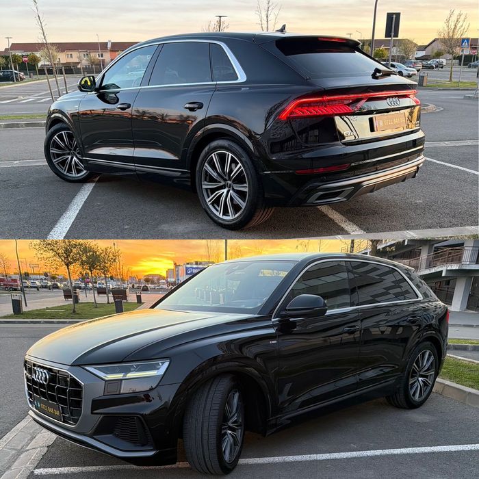Audi Q8 55 TFSI Quattro S-Line 2021, Full, 67.500 km Reali