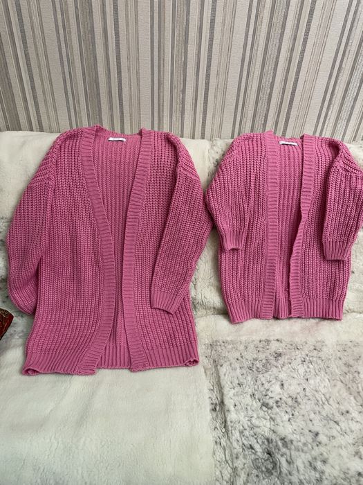 Кардиган мама и дочь