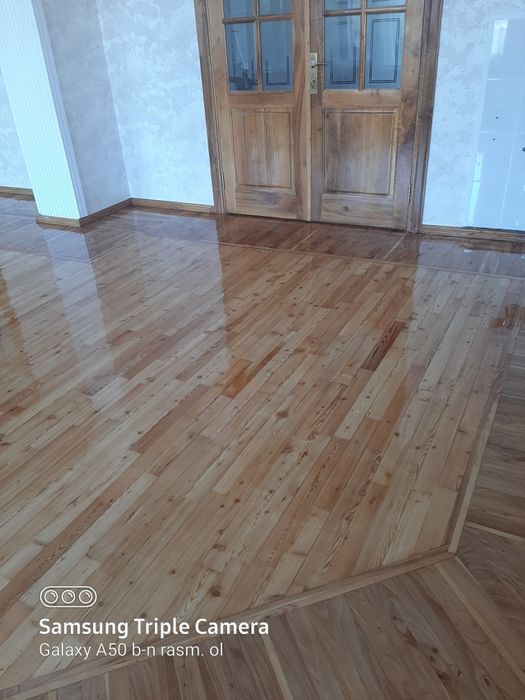 шлифовка пол паркет ламинат палубни пол