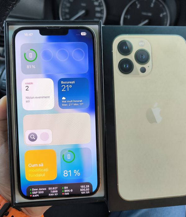 iPhone 13 Pro Max Gold Edițion
