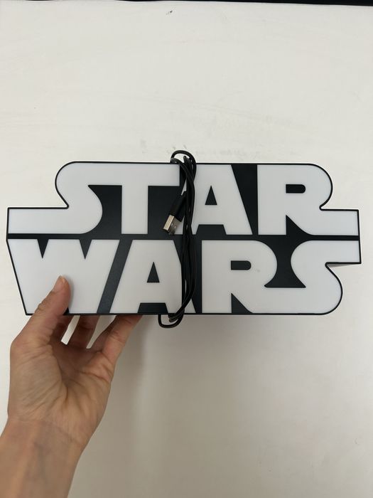 Лампа със захранващ кабел Star wars