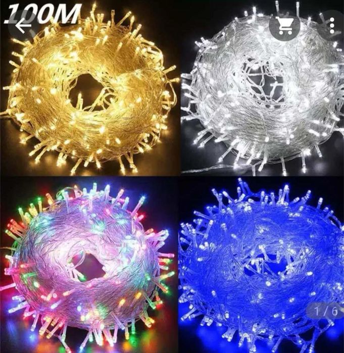 Girlyandi svet. Svet