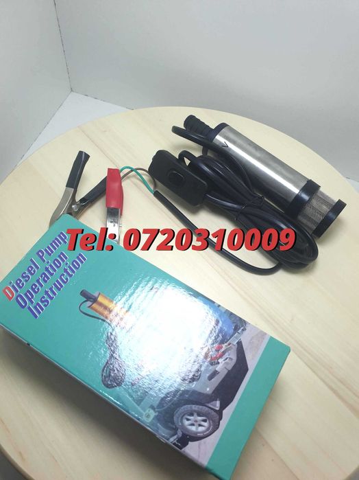 Promo C Pompa Electrica Auto Submersibila 12V, 12 L/min, 38Mm, Mutare