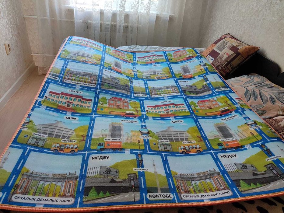 Конструктор + коврик + палатка