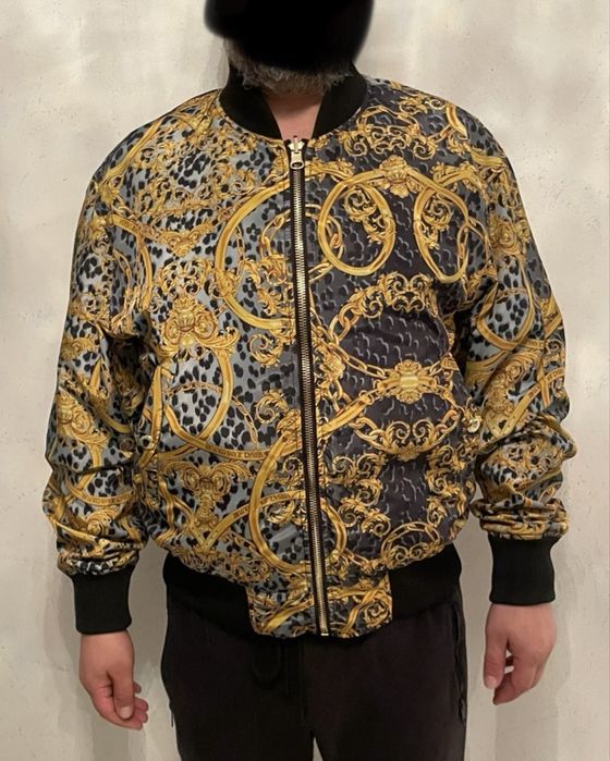 Geaca bomber cu 2 fețe - Versace Jeans Couture