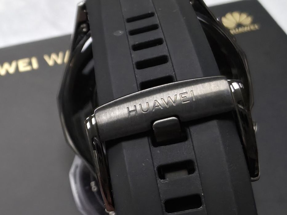 КАТО НОВ 46mm Huawei watch GT 6 Vivacom Гаранция 2027 Black / Черен GT6
