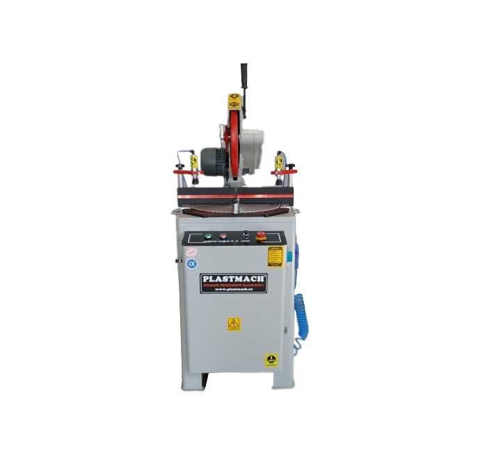 Mașină Debitat Profil ALM&PVC cu Racire 400mm - EN431 / PLASTMACH