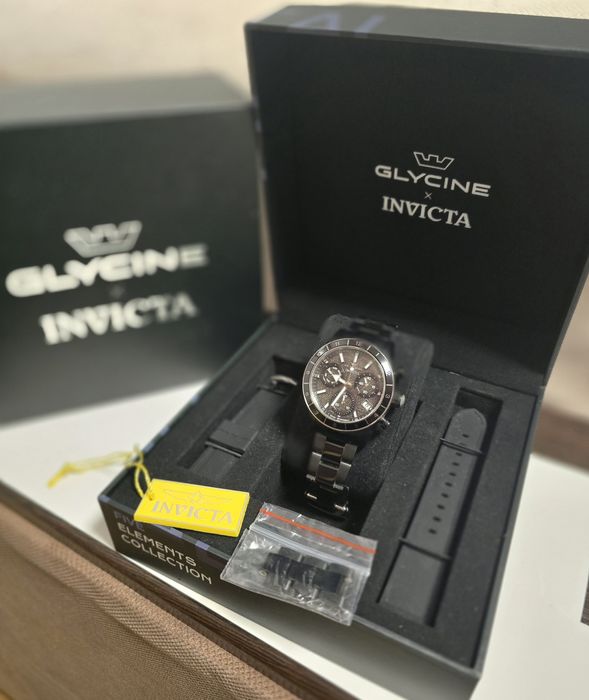 Лимитиран Glycine x Invicta – Five Elements Collection