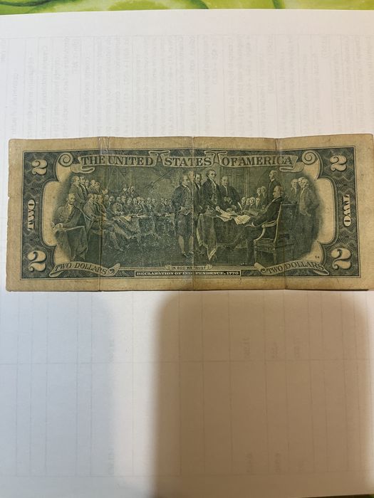 Bancnota 2 Dolari 1976